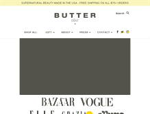 Tablet Screenshot of butterelixir.com